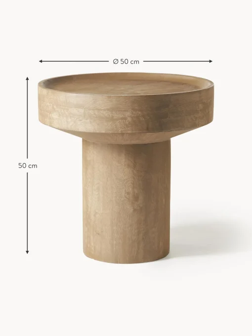 Mesa Auxiliar De Madera Benno