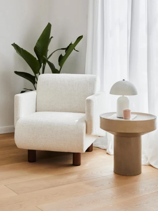 Mesa Auxiliar De Madera Benno