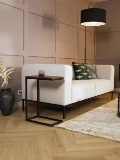 Mesa Auxiliar De Madera De Acacia Celow