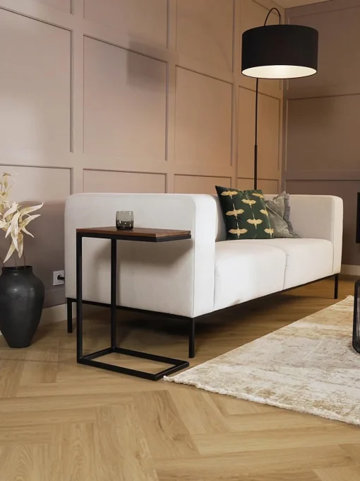 Mesa Auxiliar De Madera De Acacia Celow