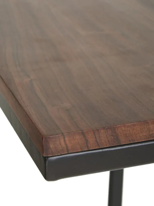 Mesa Auxiliar De Madera De Acacia Celow