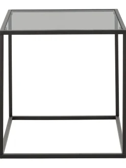 Mesa Auxiliar Maya, Tablero De Vidrio