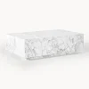Mesa De Centro En Look Marmol Lesley