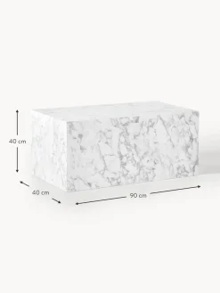 Mesa De Centro En Look Marmol Lesley