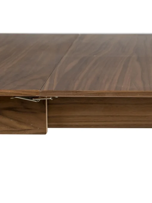 Mesa De Comedor Extensible De Madera De Nogal Glimps, 180- 240 X 90 Cm