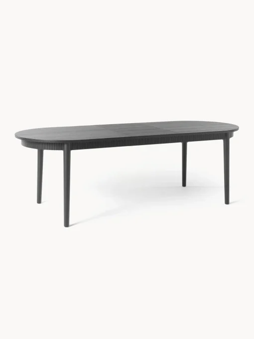 Mesa De Comedor Extensible De Madera De Roble Calary