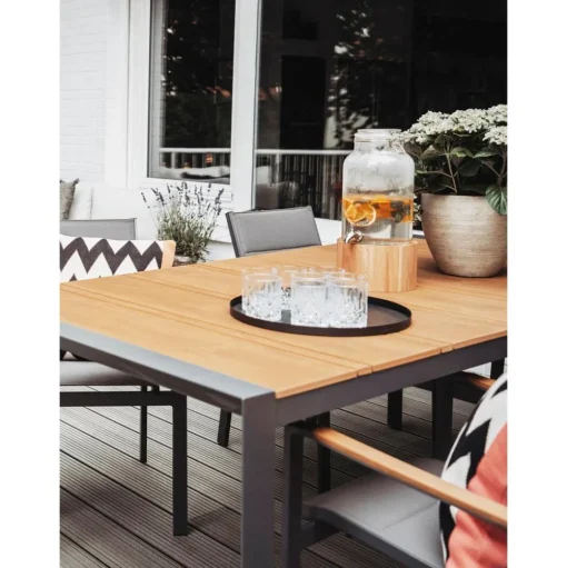 Mesa De Comedor Para Exterior Kubik, 198 X 100 Cm