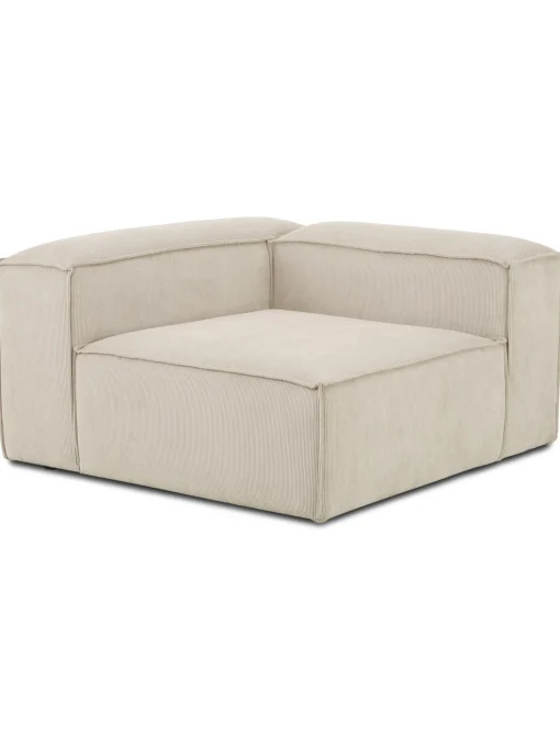 Modulo De Esquina De Pana Sofa Lennon