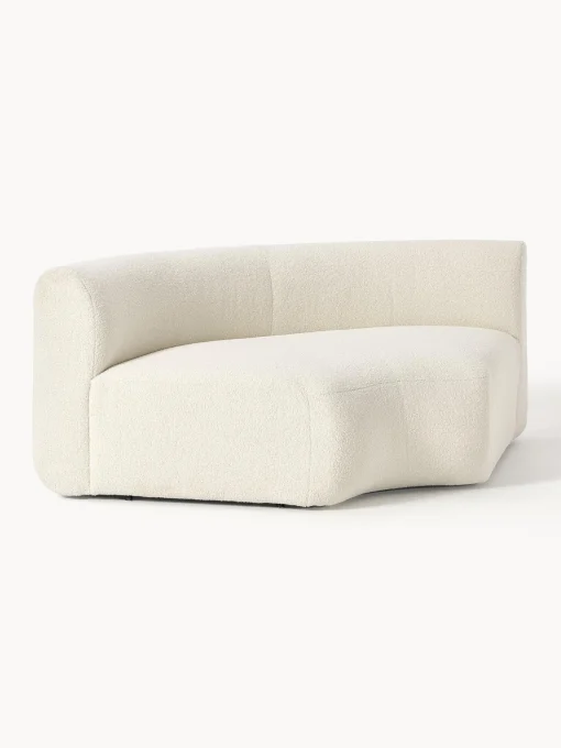 Modulo De Esquina Redondo De Borreguillo Sofa Sofia