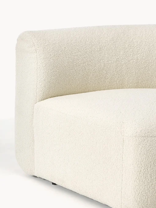 Modulo De Esquina Redondo De Borreguillo Sofa Sofia
