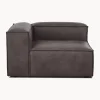 Modulo De Esquina Sofa De Cuero Reciclado Lennon