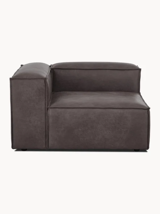 Modulo De Esquina Sofa De Cuero Reciclado Lennon