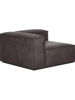 Modulo De Esquina Sofa De Cuero Reciclado Lennon