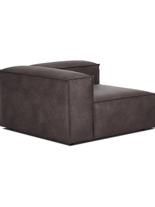 Modulo De Esquina Sofa De Cuero Reciclado Lennon