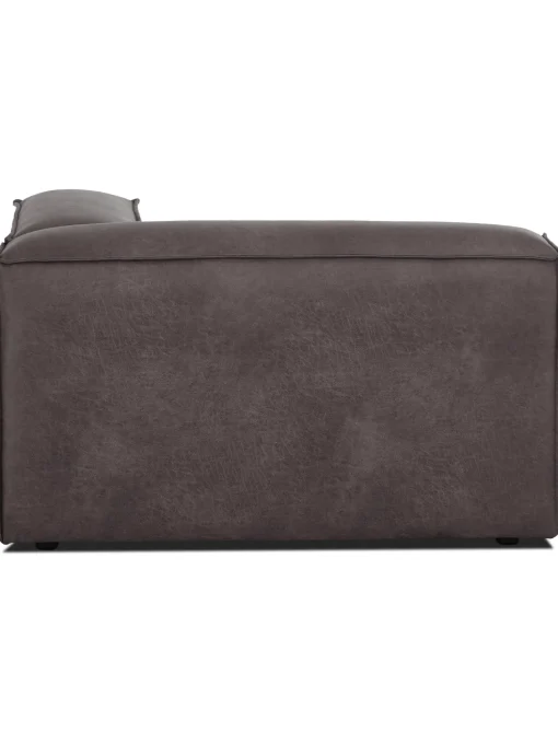 Modulo De Esquina Sofa De Cuero Reciclado Lennon