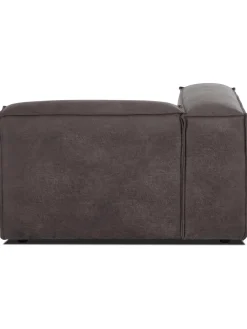 Modulo De Esquina Sofa De Cuero Reciclado Lennon