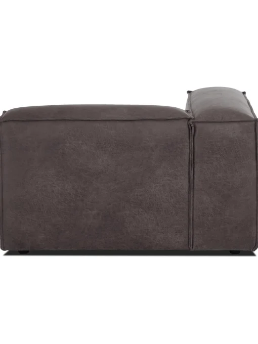 Modulo De Esquina Sofa De Cuero Reciclado Lennon