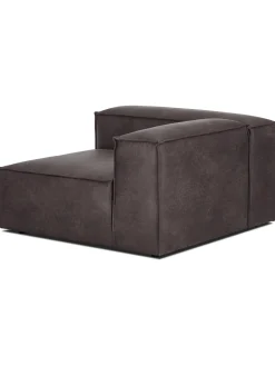 Modulo De Esquina Sofa De Cuero Reciclado Lennon