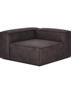 Modulo De Esquina Sofa De Cuero Reciclado Lennon