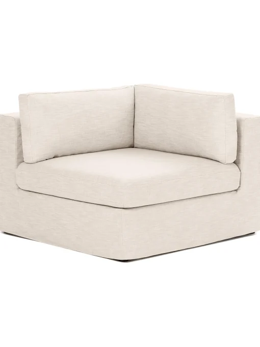 Modulo De Esquina Sofa Russell, Desenfundable