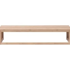 Perchero De Pared De Bambu Rib, Tamanos Diferentes