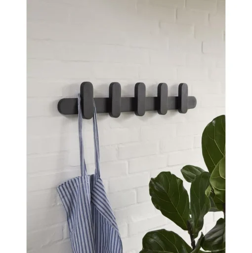 Perchero De Pared De Madera De Fresno Merry