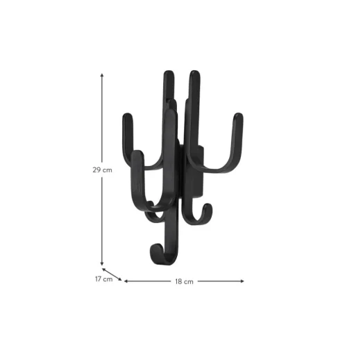 Perchero De Pared De Madera De Roble Woody