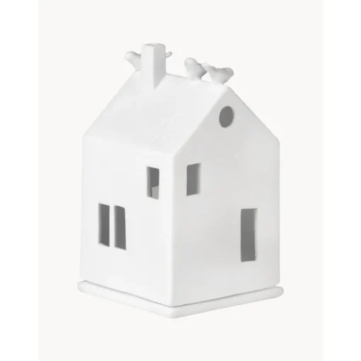 Portavela De Porcelana Living
