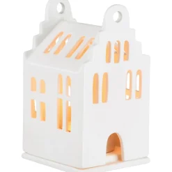 Portavela De Porcelana Living