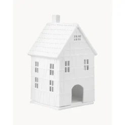 Portavela Grande De Porcelana Living