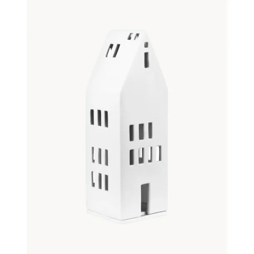 Portavelas De Porcelana Living