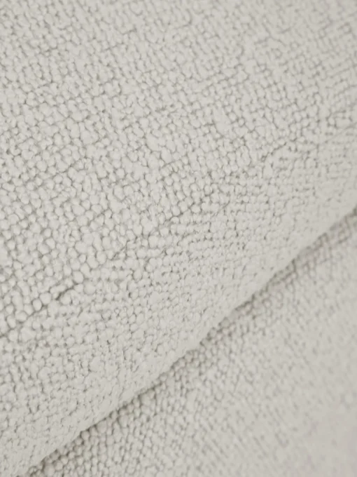 Puf En Tejido Boucle Winou, Con Espacio De Almacenamiento
