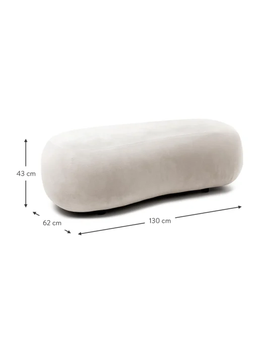Puf Tapizado Alba