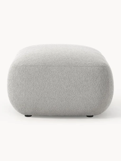 Reposapies Puf En Tejido Boucle Sofia