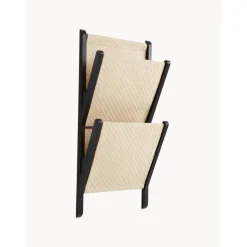 Revistero De Pared De Bambu Y Ratan Morgan