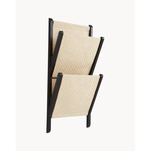 Revistero De Pared De Bambu Y Ratan Morgan