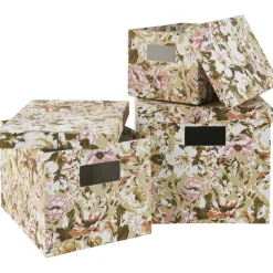 Set De Cajas Rose, 3 Uds.