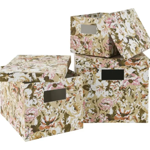 Set De Cajas Rose, 3 Uds.