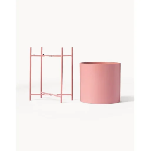 Set De Maceteros De Metal Mina, 2 Uds.