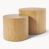 Set De Mesas De Centro De Madera Dan, 2 Uds.