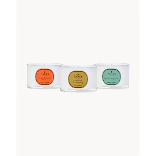 Set De Velas Perfumadas Vintage Aromatherapy, 3 Uds.