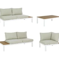 Set Lounge De Exterior Elias, 4 Pzas.