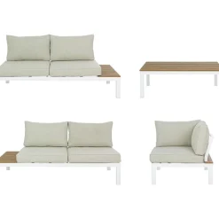 Set Lounge De Exterior Elias, 4 Pzas.