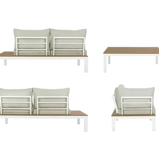 Set Lounge De Exterior Elias, 4 Pzas.
