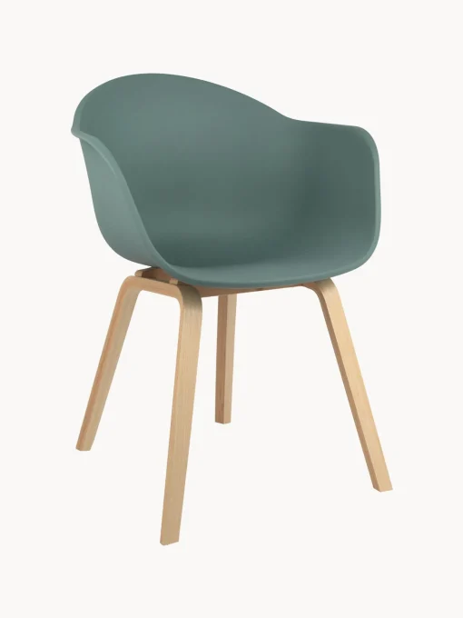 Silla Con Reposabrazos De Plastico Claire