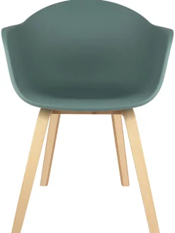 Silla Con Reposabrazos De Plastico Claire