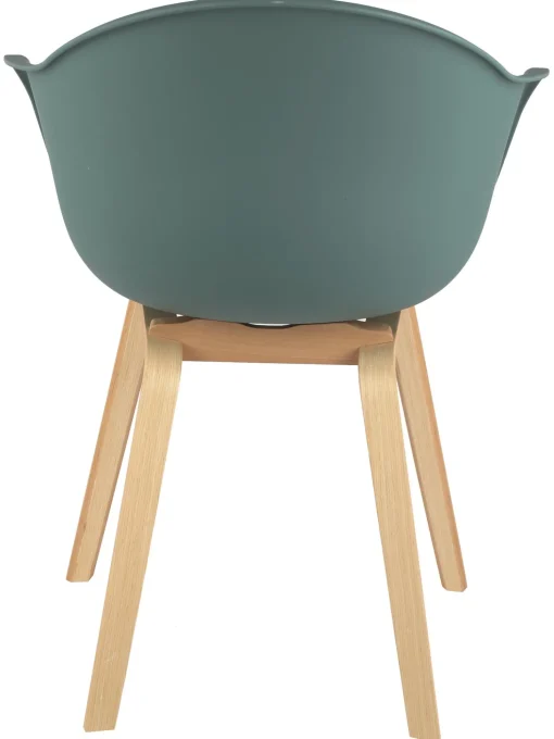 Silla Con Reposabrazos De Plastico Claire