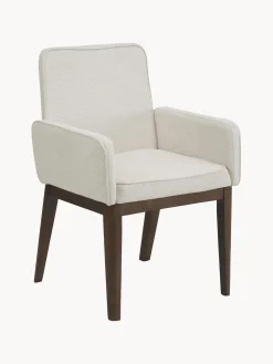 Silla Con Reposabrazos Tapizada Koga
