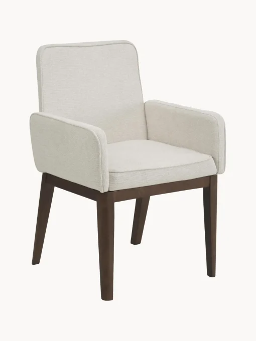 Silla Con Reposabrazos Tapizada Koga