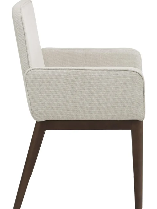 Silla Con Reposabrazos Tapizada Koga
